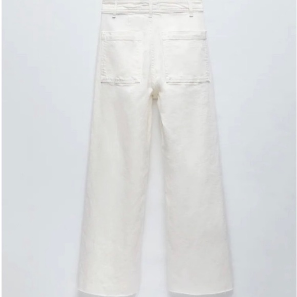 ZARA // The Marine Straight in Off-White - Picture 3 of 7